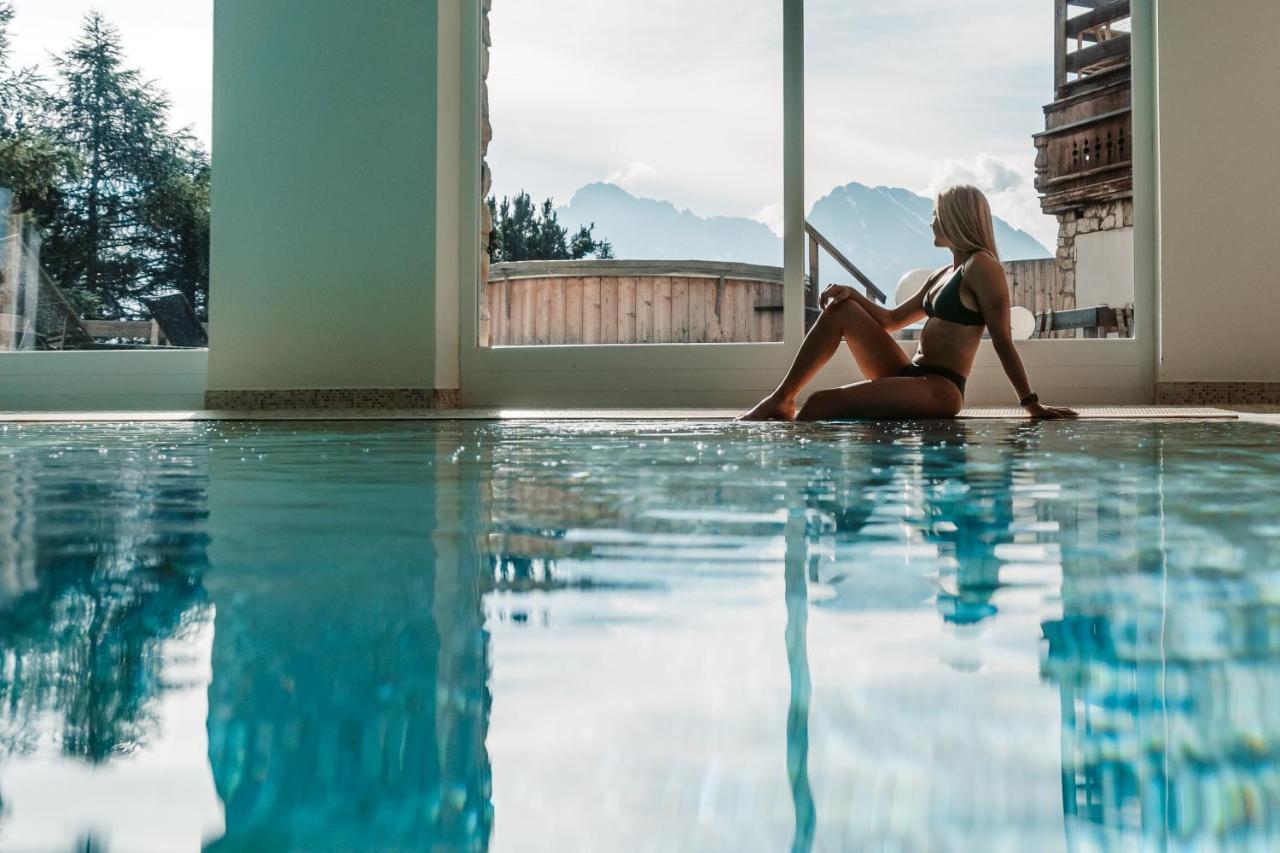 Paradiso Pure.Living Vegan Hotel Alpe Di Siusi Esterno foto