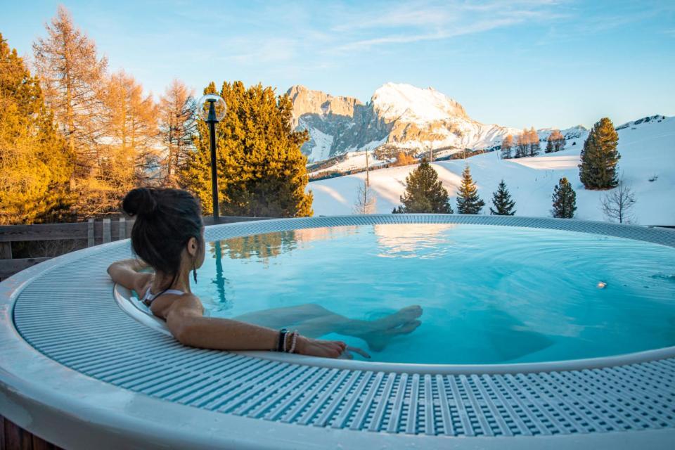 Paradiso Pure.Living Vegan Hotel Alpe Di Siusi Esterno foto