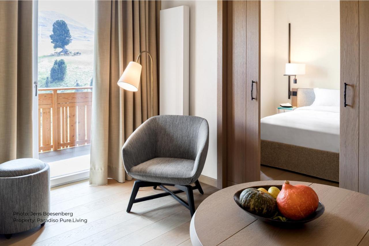 Paradiso Pure.Living Vegan Hotel Alpe Di Siusi Esterno foto