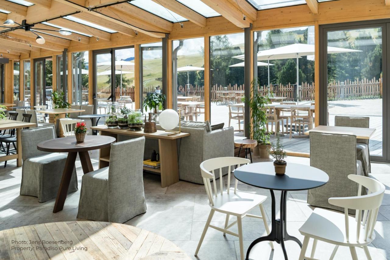 Paradiso Pure.Living Vegan Hotel Alpe Di Siusi Esterno foto