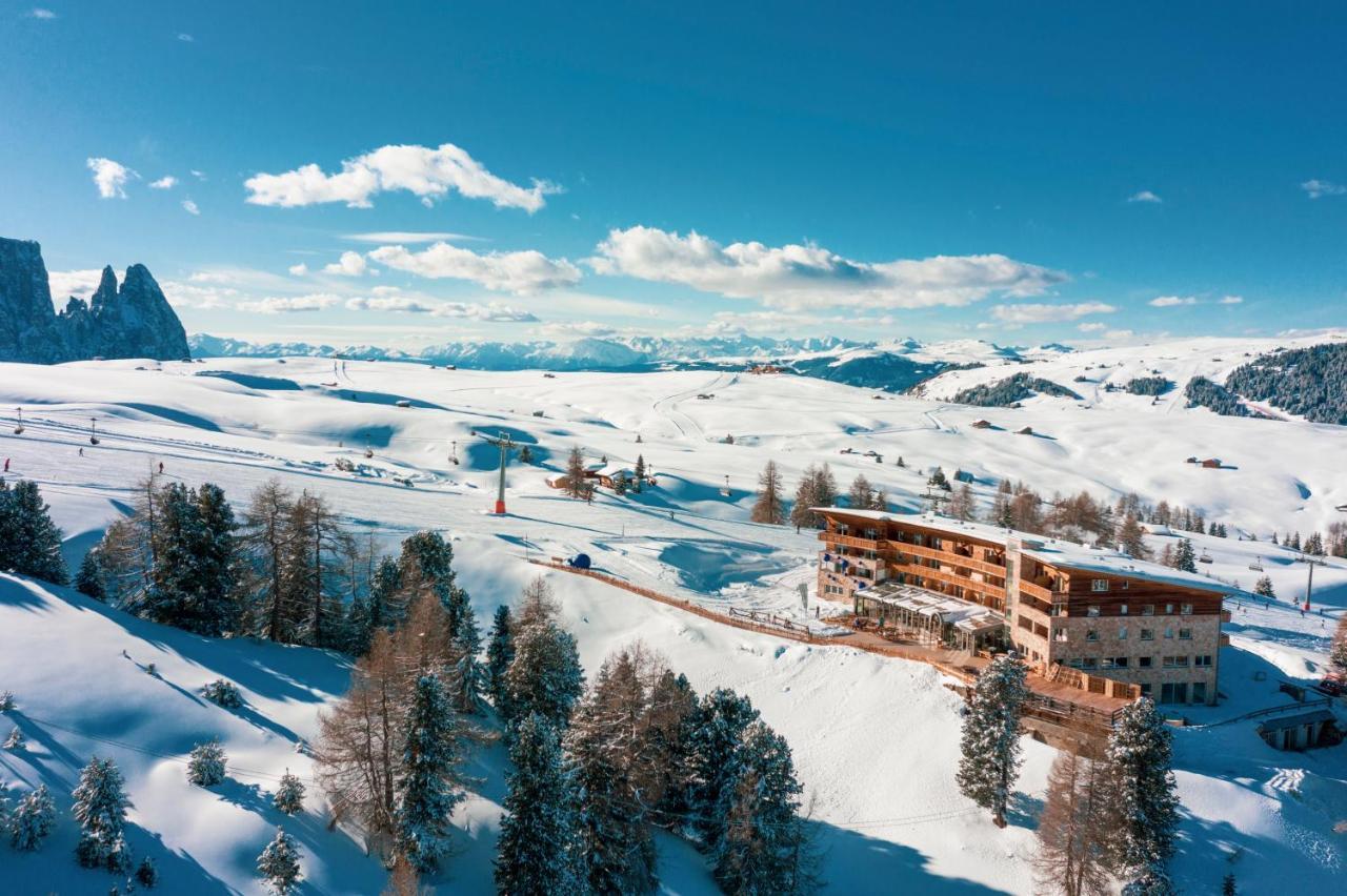Paradiso Pure.Living Vegan Hotel Alpe Di Siusi Esterno foto