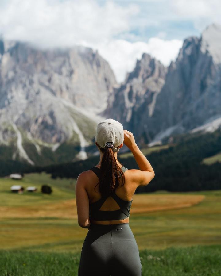 Paradiso Pure.Living Vegan Hotel Alpe Di Siusi Esterno foto